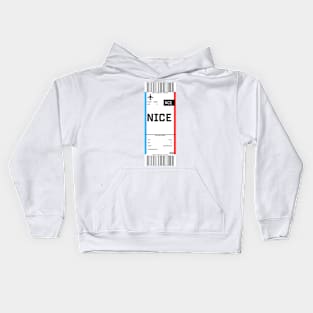 Boarding pass for Nice Kids Hoodie